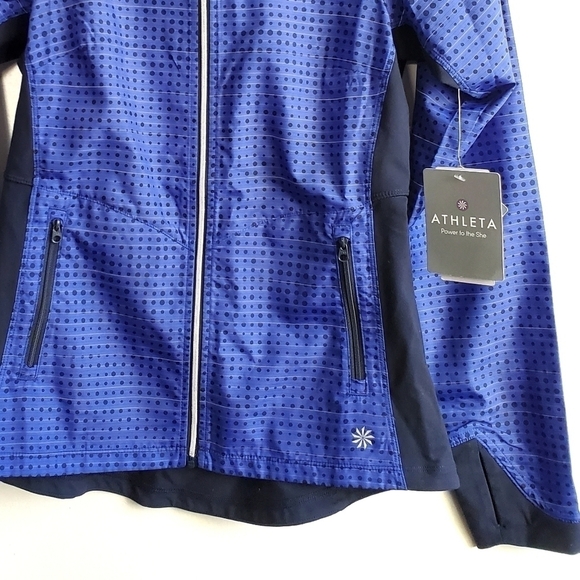 New Athleta Accelerate Reflective Jacket NWT Size XXS = 00 - Picture 8 of 16